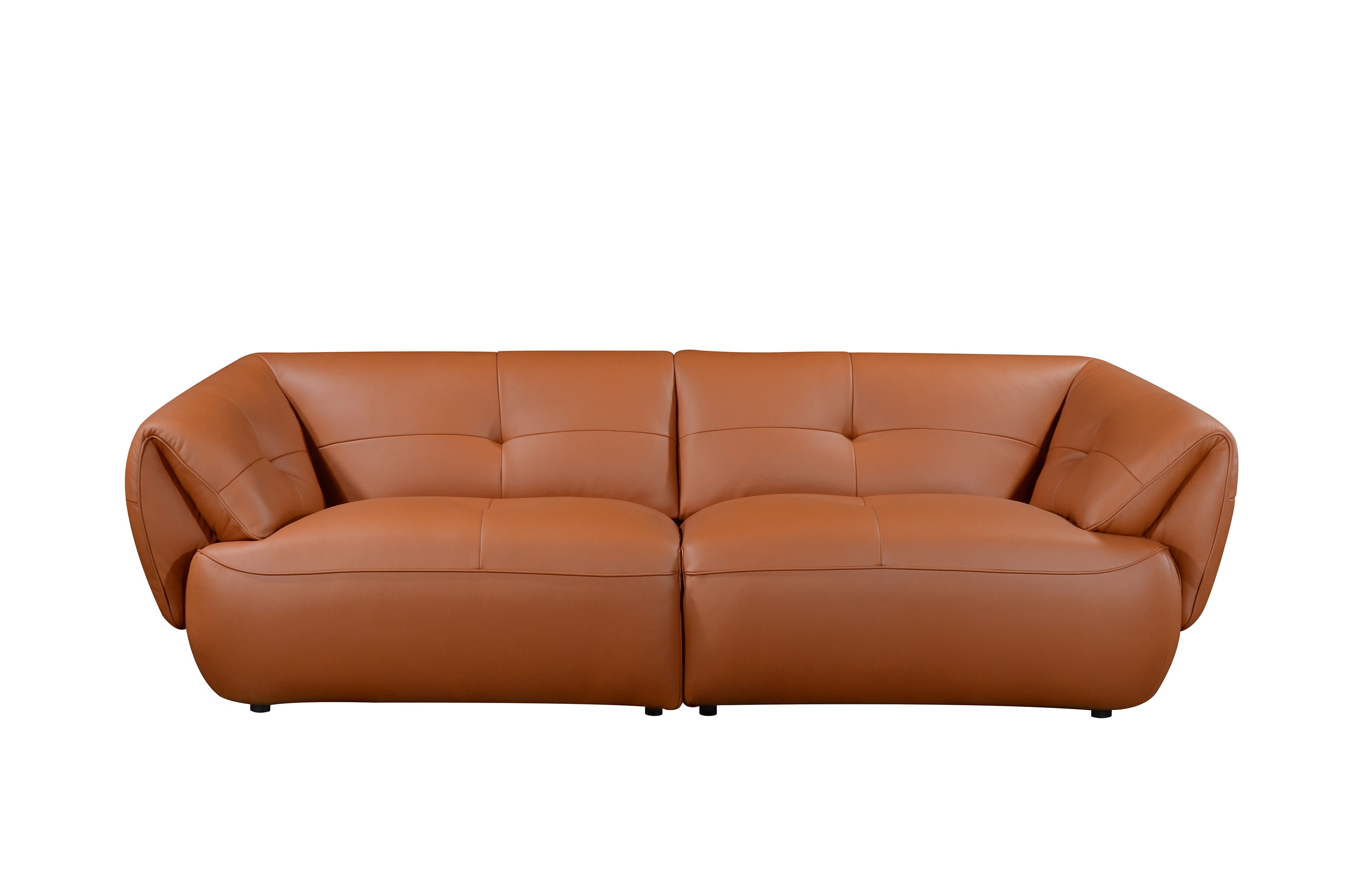 GREGORI 3.5 Seater Sofa in Leather by Castilla