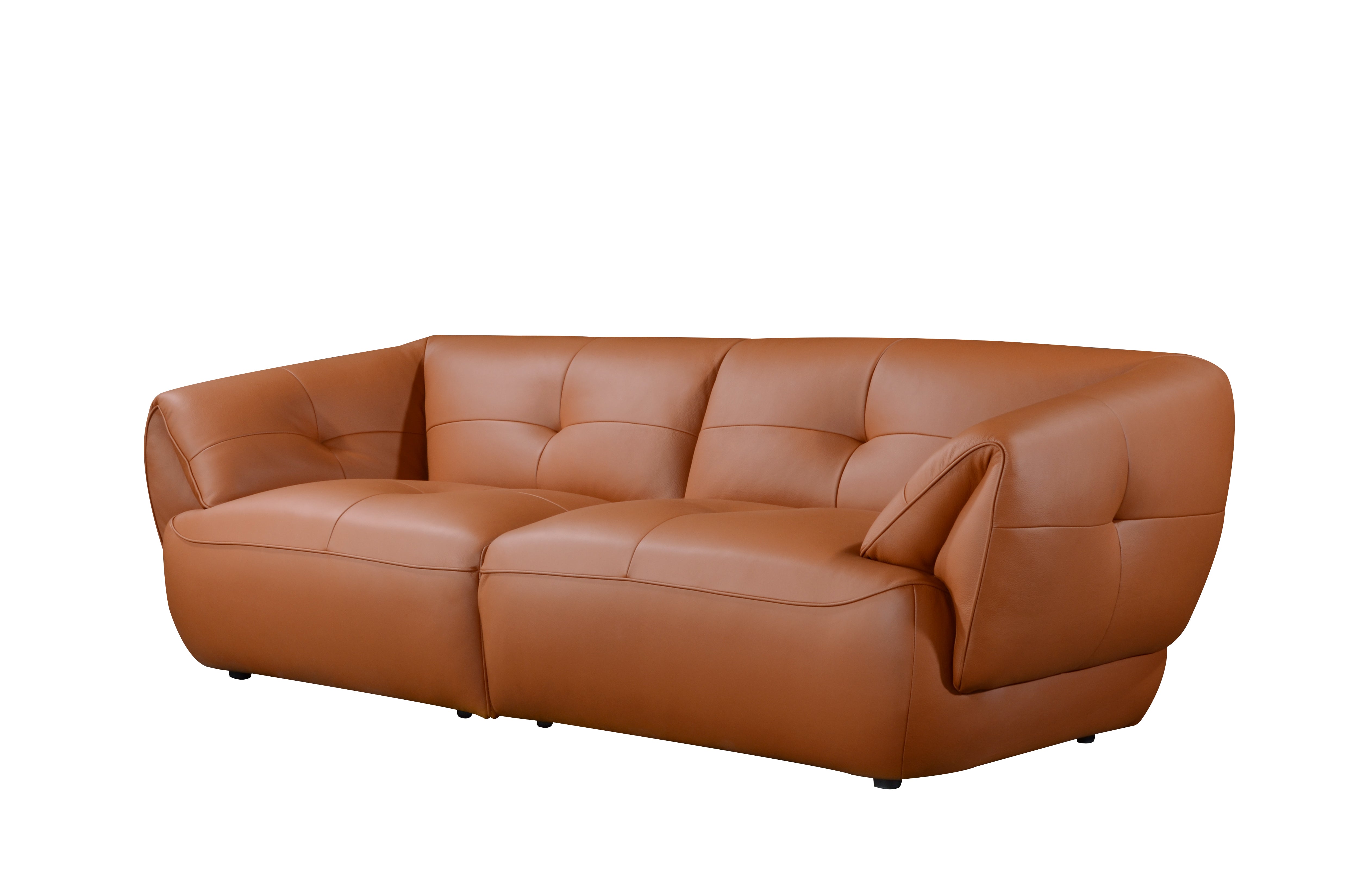 GREGORI 3.5 Seater Sofa in Leather by Castilla