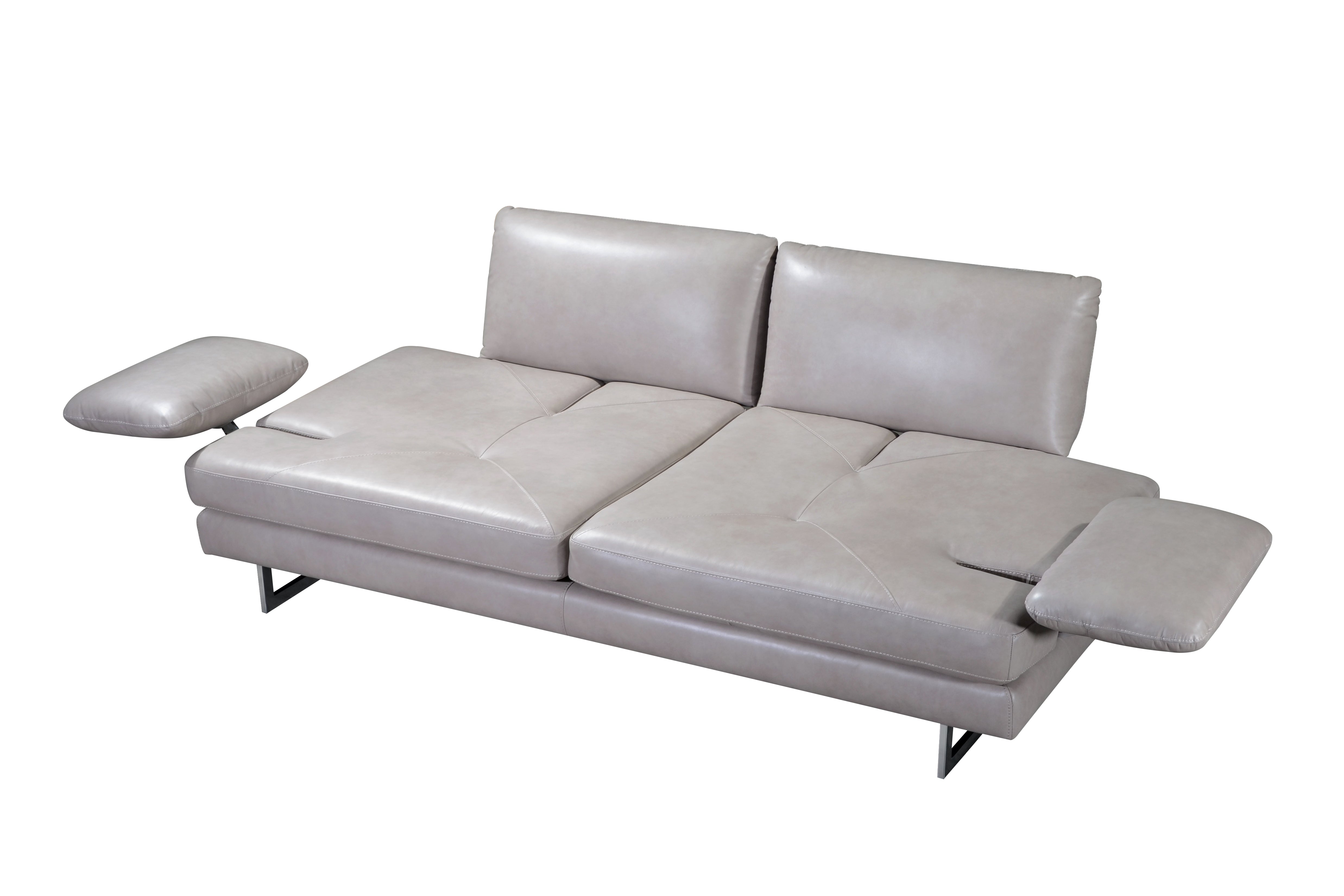 DAY NIGHT 3 Seater Sofa in Leather by Castilla