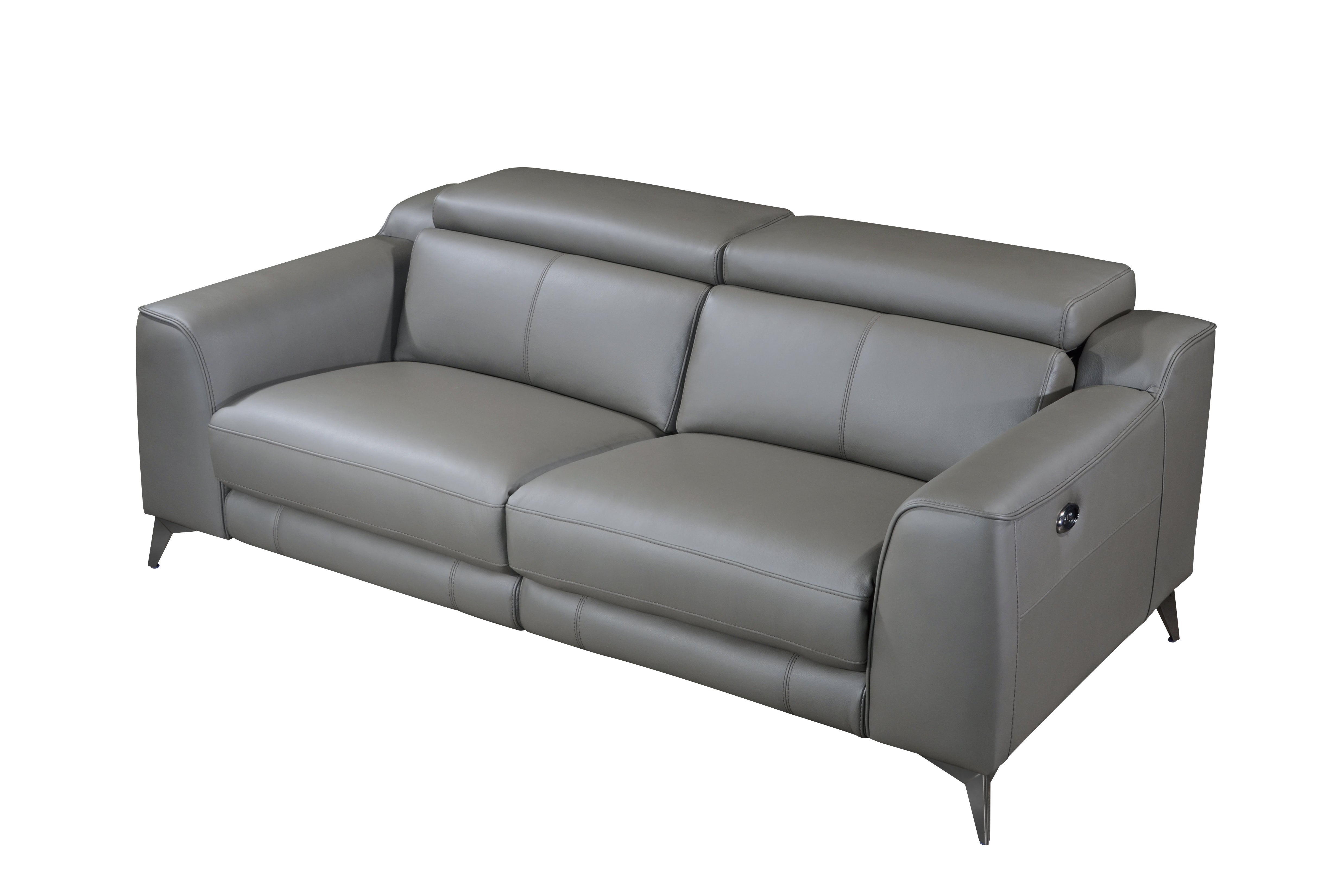 BROOKLYN  2.5 Seater Incliner Sofa in Leather by Castilla