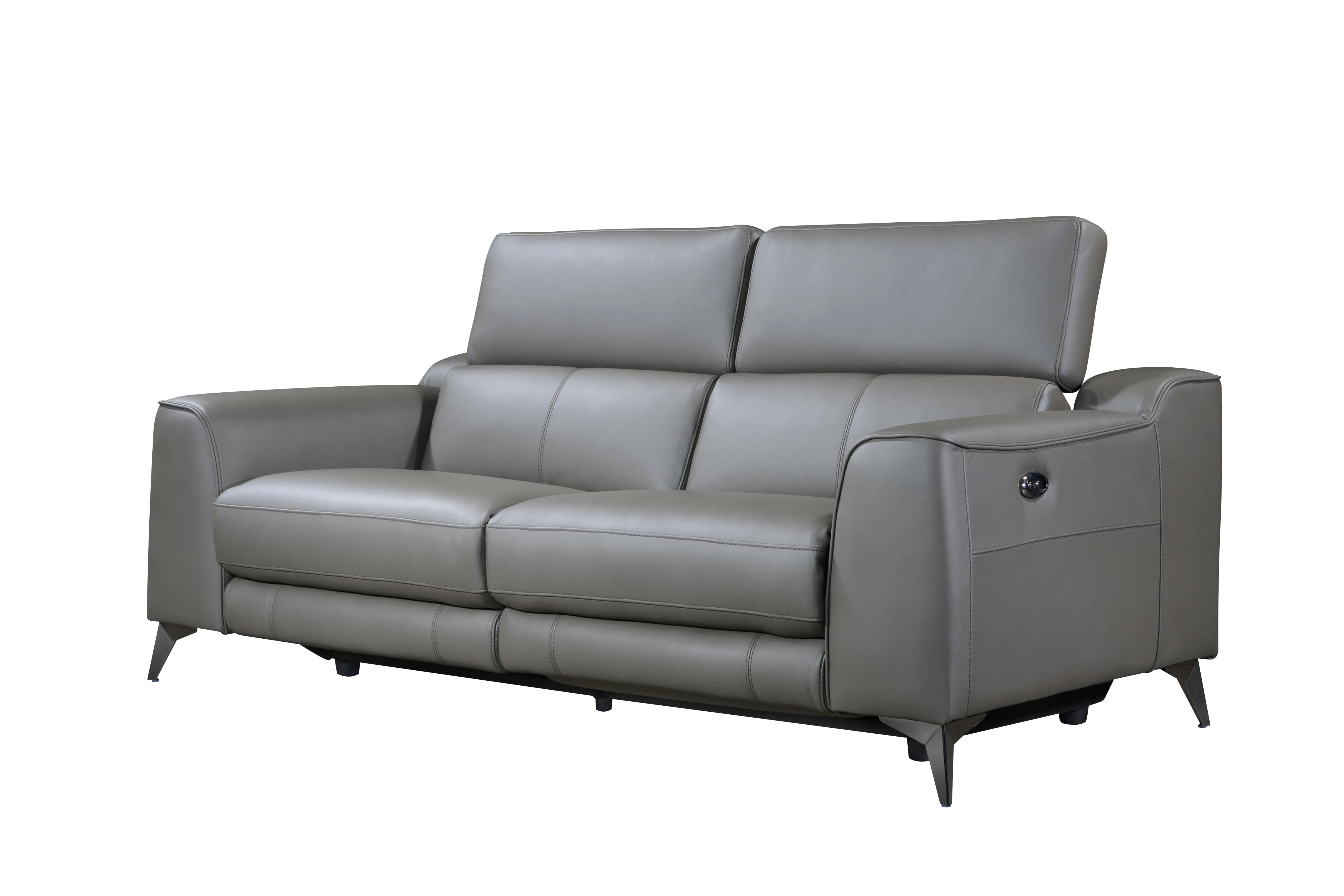 BROOKLYN  2.5 Seater Incliner Sofa in Leather by Castilla