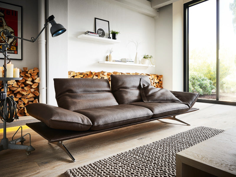 FRANCIS 2 Seater Sofa in Leather by Koinor