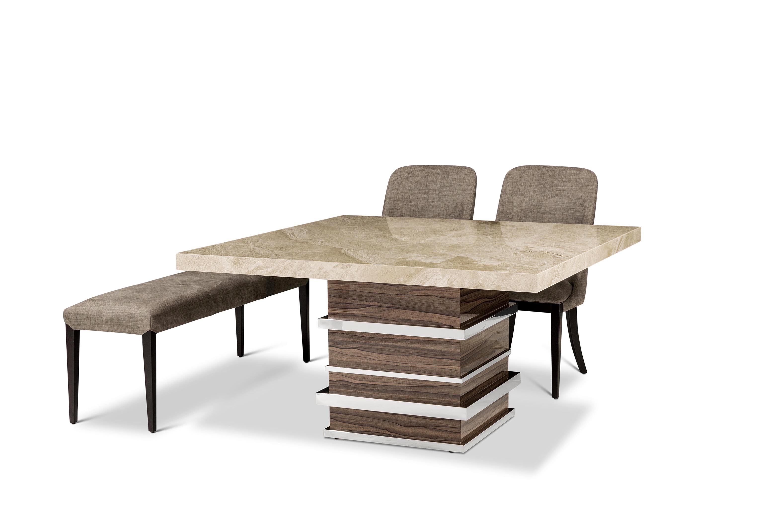 SATURN Marble Dining Table by Stone International