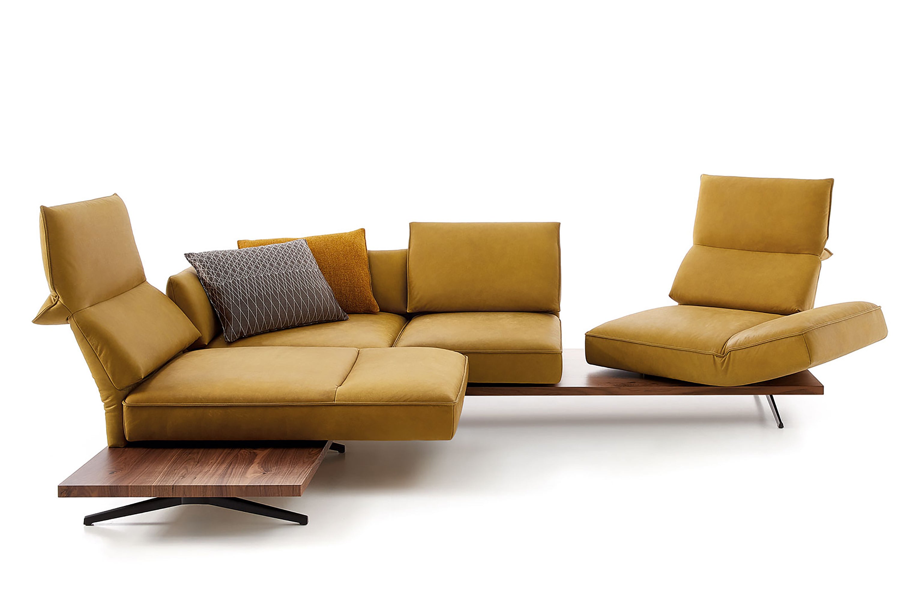 PHOENIX Sectional Sofa in Leather by Koinor